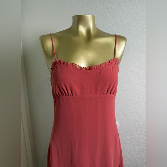 Wilfred Rose Midi Dress with Ruffle Trim 6 - Picture 2 of 6